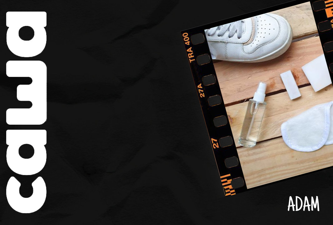 Nettoyage de sneakers en cuir