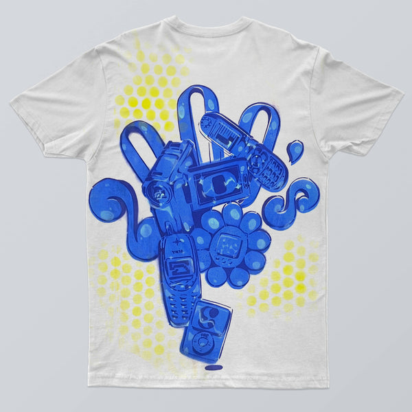 T-shirt par Loseone | Bleu